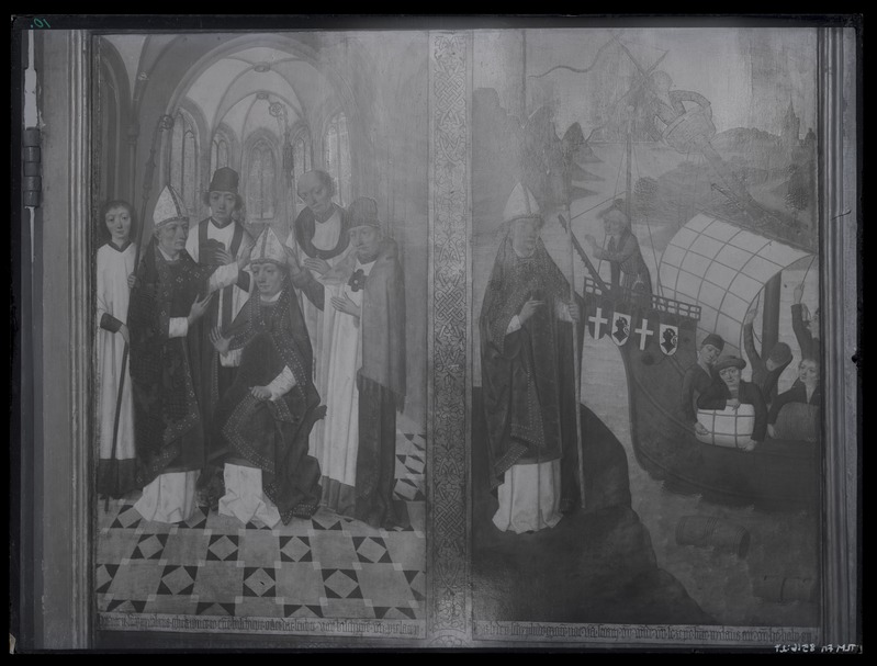 H. Rode altar Niguliste kirikus, kolmikfiguur.