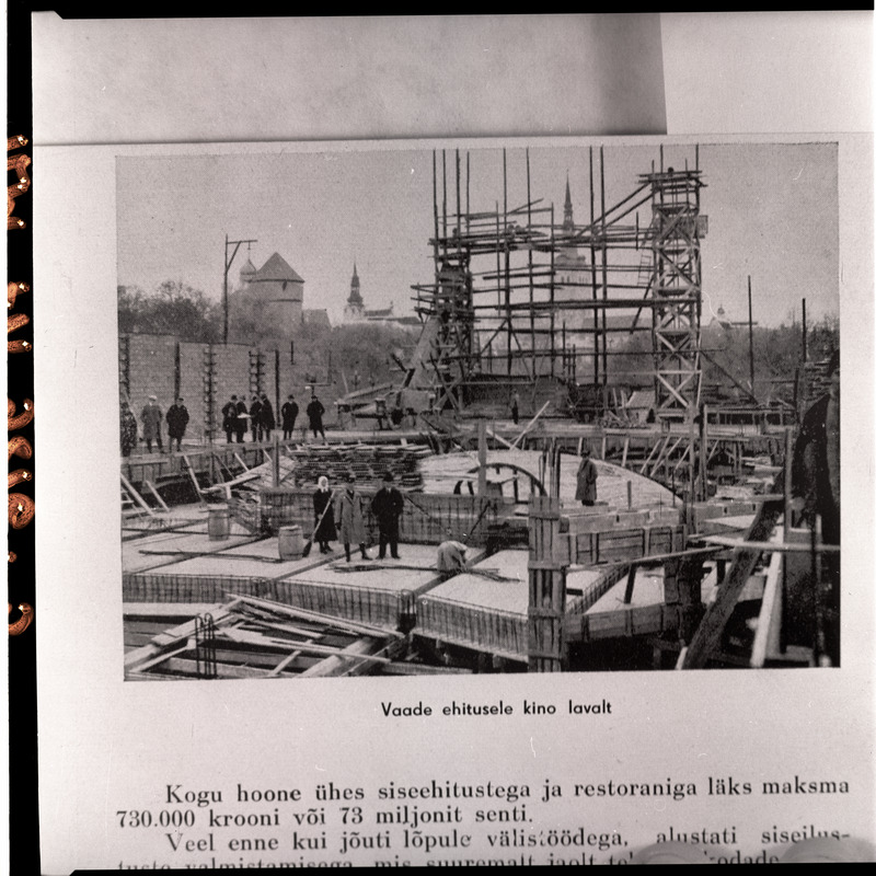 Vaade ehitusele 1925 a.