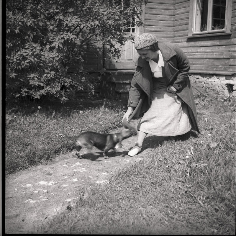 Koer - taks Kille - ja Johanna Triefeldt