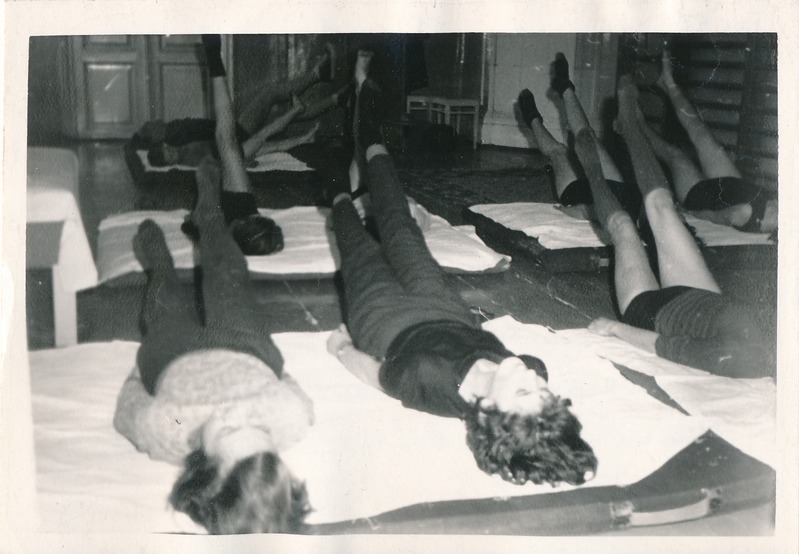 Tartu linna arstlik-kehakultuuri dispanser: ravivõimlemine.  1965