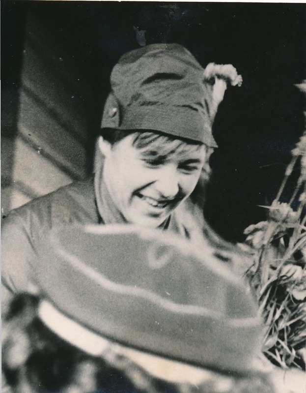 Jooksja Laine Erik saabub Tokio olümpiamängudelt, 1964.