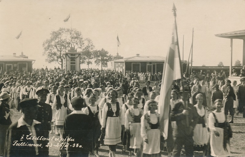 X üldlaulupidu. Tallinn, 1933.