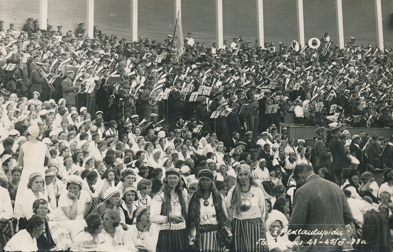 X üldlaulupidu. Tallinn, 1933.