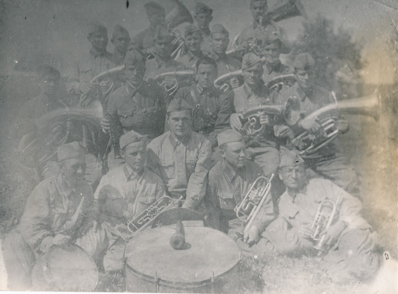 146. laskurdiviisi orkester.  Mosalsk, 1942.