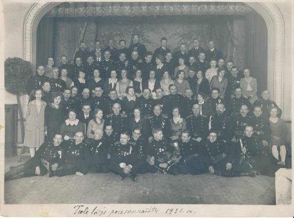 Tartu Vabatahtlik Tuletõrje Ühing, kogupereõhtu. Tartu, 1931.