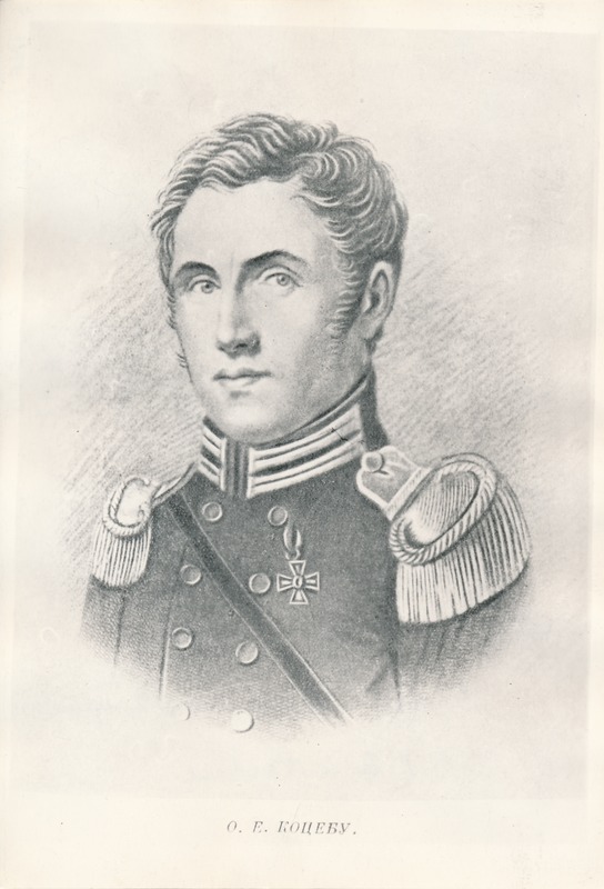 Portree. Baltisaksa päritolu Vene maadeavastaja ja mereväeohvitser Otto von Kotzebue. u 1826