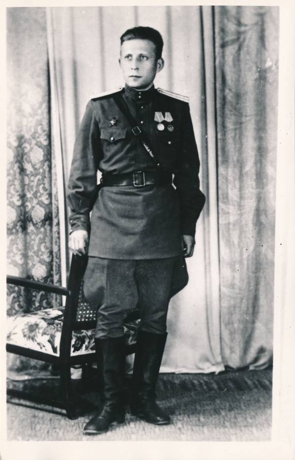 Portree. Viktor Semenov - Tartu vallutamislahingutes (1944) osalenu.