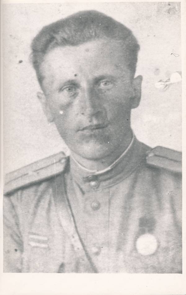 Portree.  Vanemleitnant L. Lavrov, Tartu vallutamislahingutes (1944) osalenu.