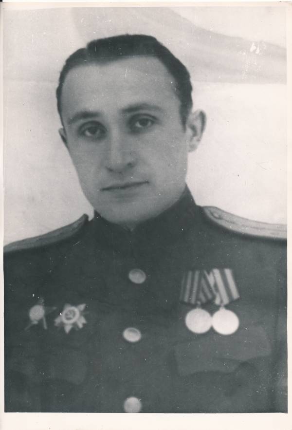 Portree. Kapten J. Sakionitš, Tartu vallutamislahingutes (1944) osalenu.
