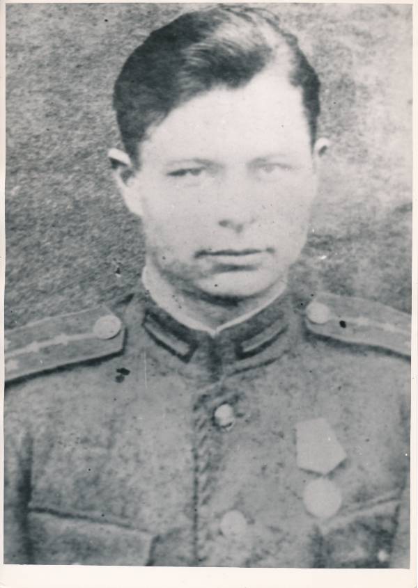 Portree. 307. laskurpolgu kuulipildurite ülem kapten Korenkov, Tartu vallutamislahingutes (1944) osalenu.