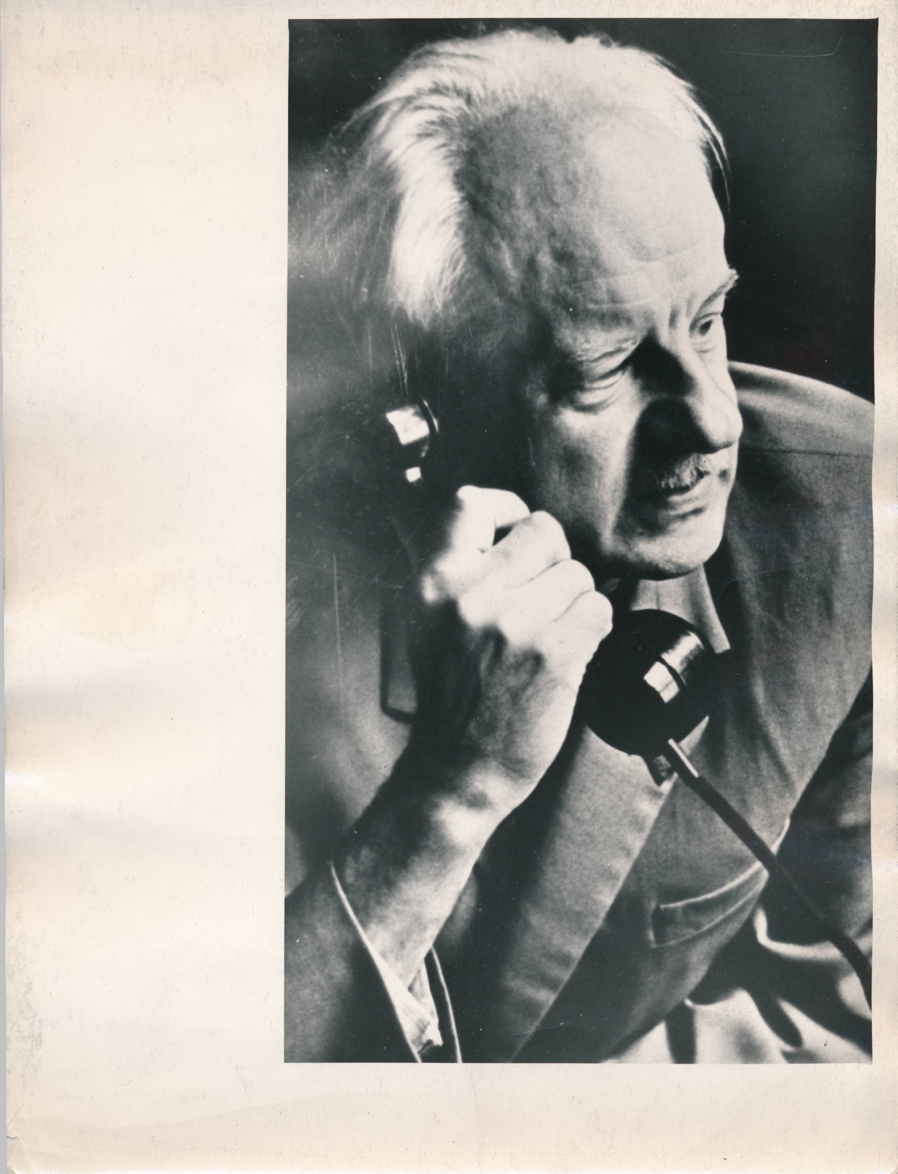 Tartu Ülikool. TRÜ rektor F.Klement. 1960ndatel.