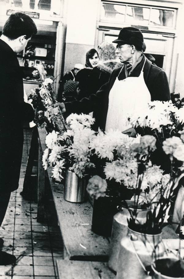 Tartu turuhoone, lillelett. 1968.