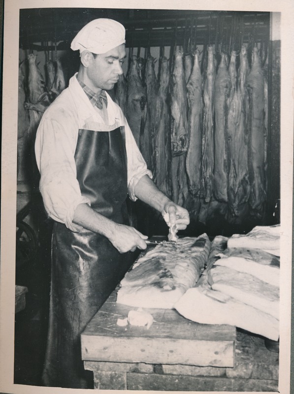 Tartu Lihakombinaat, liha töötlemine. 1960