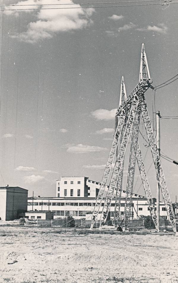 Tartu Raudbetoontoodete Tehas,  ehitamine. 1961