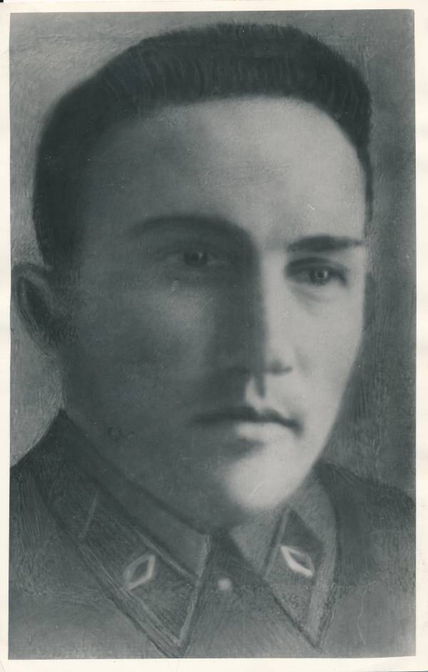 Portreefoto. Vene kodusõja (1917-1923) veteran Julius Toots. Harkov, 1931.a.