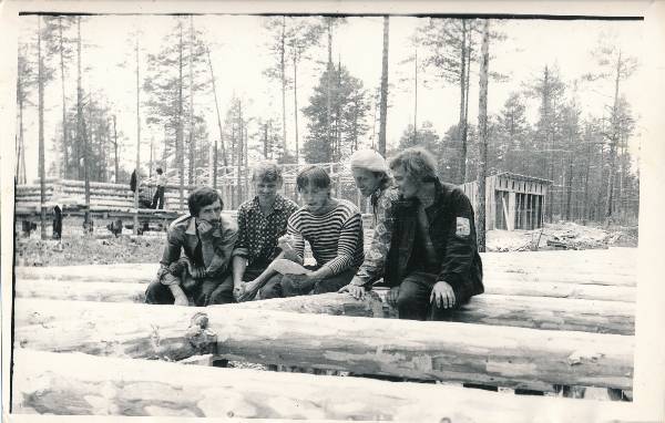 BAM. Ehitustööd Baikal-Amuuri magistraalil. Rudenko brigaad Tallinnast. Novõi Uojan, 1975-1976.a.