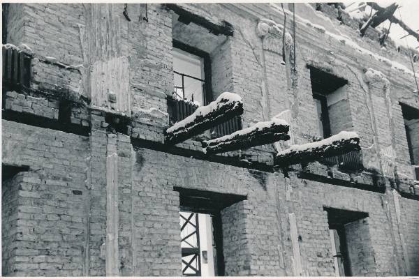 Tulekahju, Tartu ülikooli peahoone põlemine. 1965