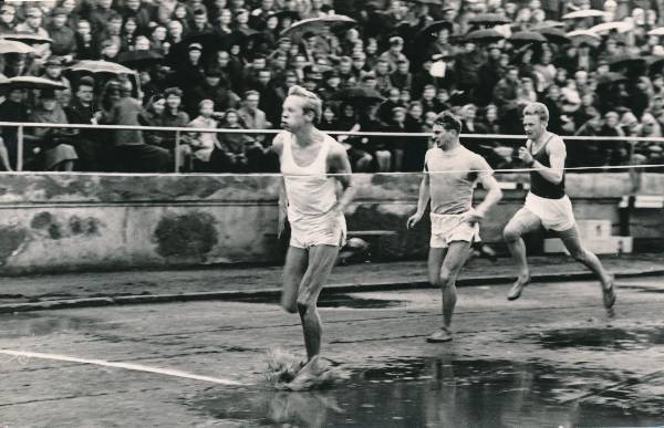 TÜ spordipäev 1968a. Noormeeste jooksuvõistlus.