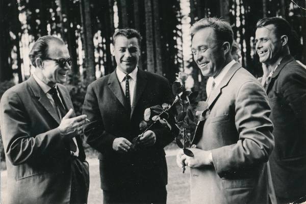 Grupifoto. Tartu sõpruslinna Kaunase delegatsioon Tartus. 27.08.1968.a.