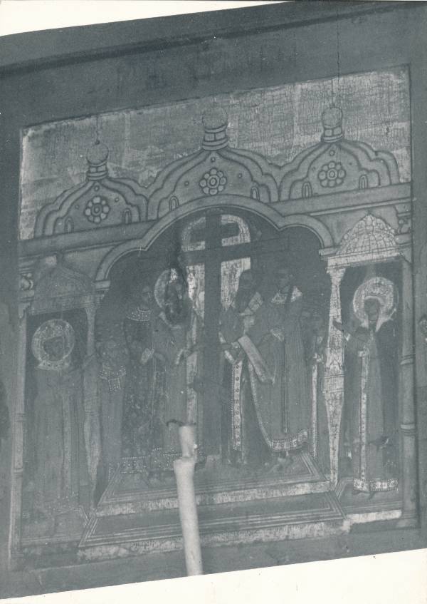 Tartu kirikutes leiduvad kultusesemed. Ikoon vanausuliste palvemajas, Põik tn 10. 1976.a.