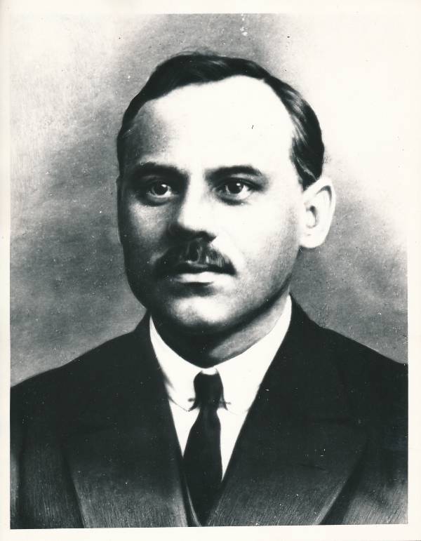 Portreefoto. Revolutsioonilise liikumise tegelane Ivan Rabštšinski. 1917.a.