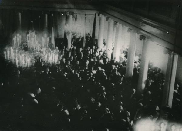 Tartu Ülikool. 300. aasta juubelipidustuste aktus aulas. 30.06.1932.a.