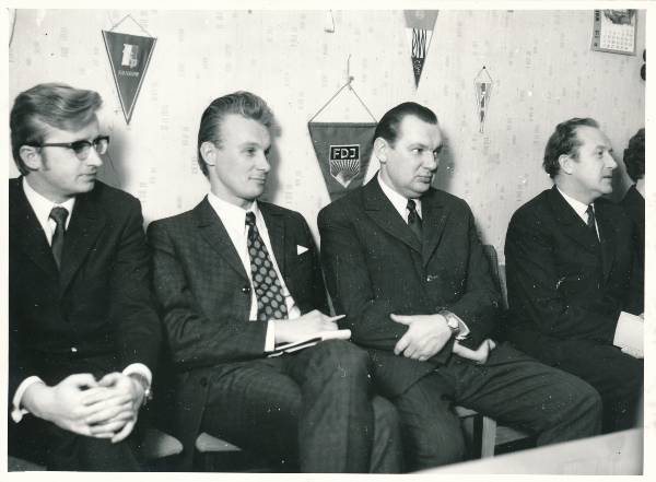 TÜ komsomolikomitees kohtumine 1973a.