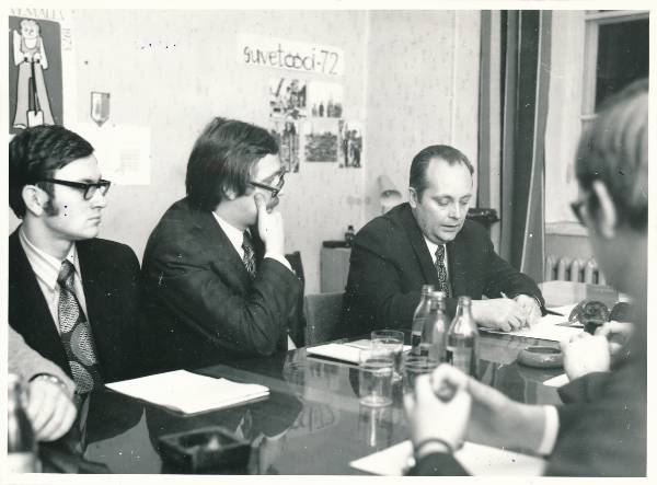 TÜ komsomolikomitees kohtumine 1973a.