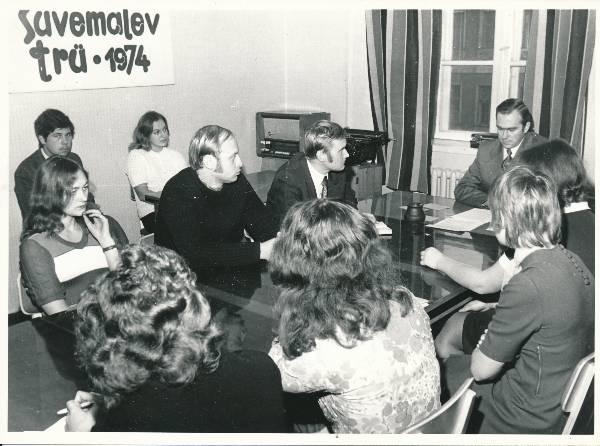 TÜ komsomolikomitee kohtumine 1974a.