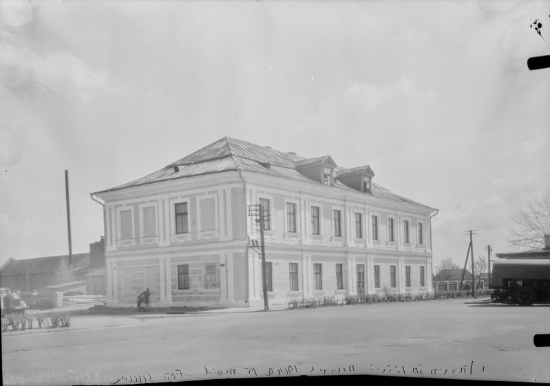 Filminegatiiv. Leningradi maantee 23 (Narva mnt 23). Tartu, 1964.