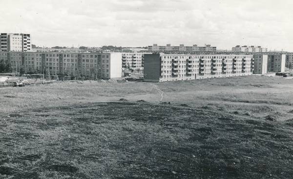 Tartu linnavaade. Annelinn. 1983.a.