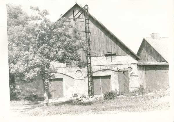 Tähtvere mõis. Karjalauda ots 1977a.