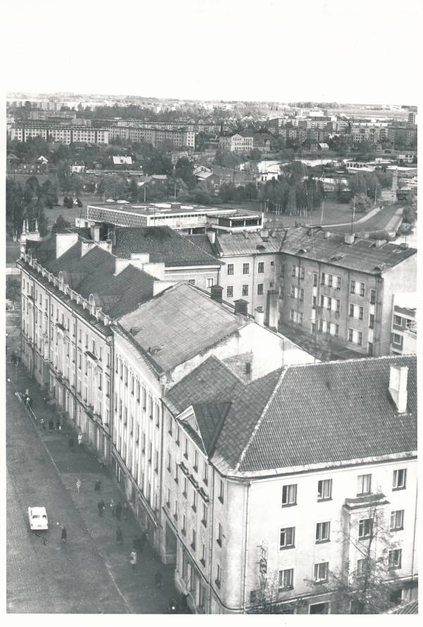 Vaade Tartus. Raekoja plats.