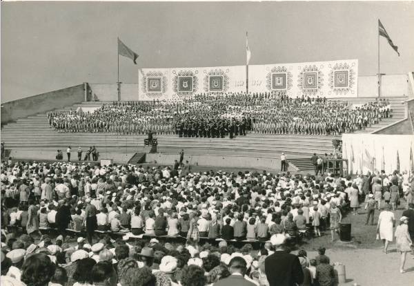 Juubelilaulupidu Tartus 1969a.