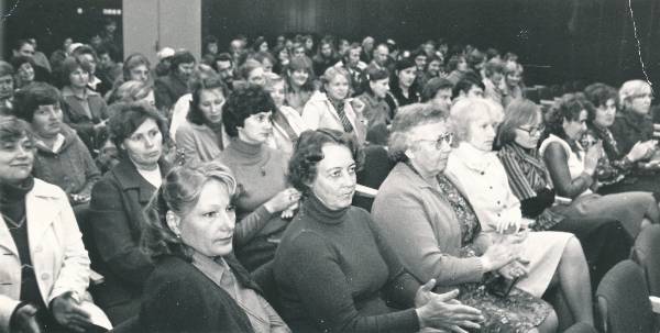 Tartu 950. juubel. Miiting Tartule Rahvaste Sõpruse ordeni andmise puhul 1980a.