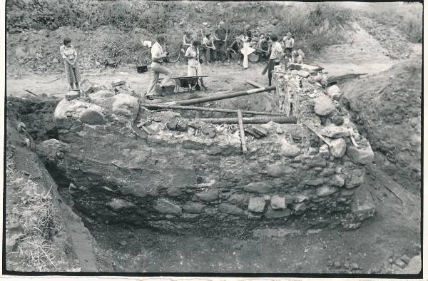 Arheoloogialeid. Kaevamised Tartu Toomemäe põhjanõlval. 1980.a.
