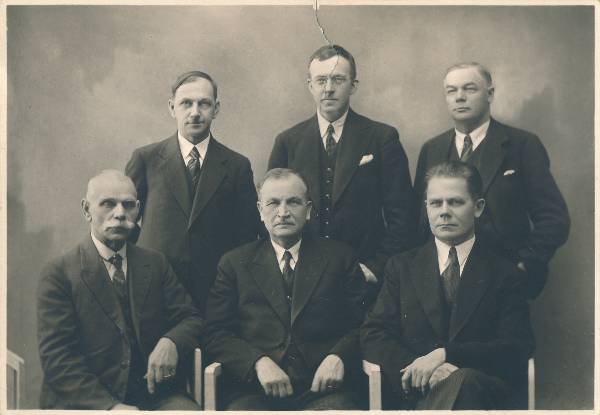 Eesti Üliõpilasseltsi eestseisus 1935a.