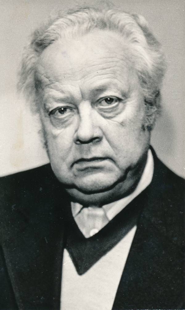 Portree. TRÜ professor, žurnalistika kateedri juhataja Juhan Peegel. Tartu, 1979.