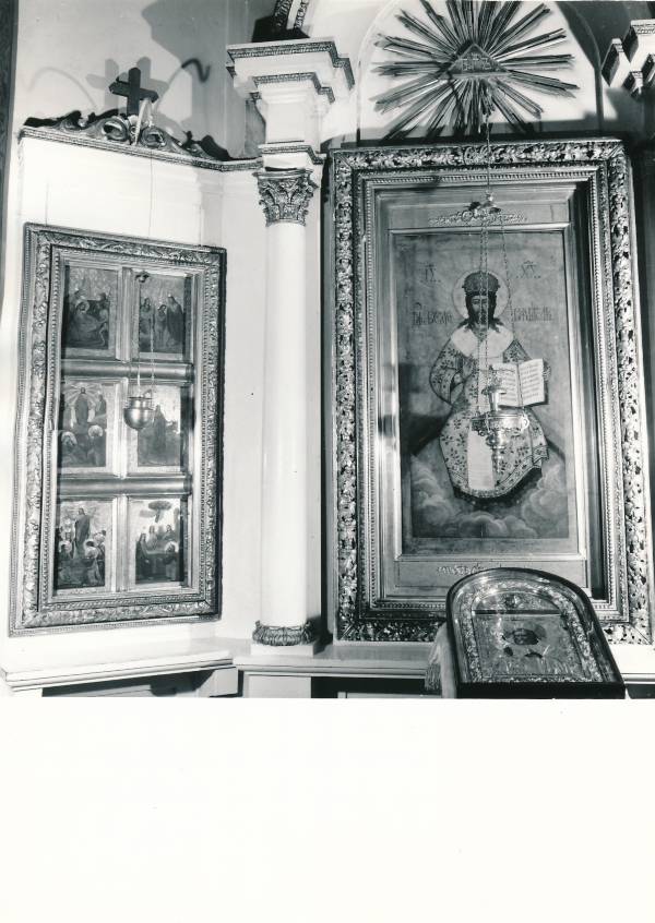 Tartu kirikutes leiduvad kultusesemed. Ikoonid Uspenski õigeusu kirikus, Magasini tn 1. 1987.a.