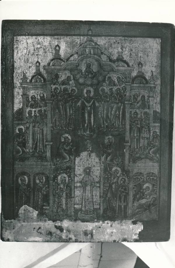 Tartu kirikutes leiduvad kultusesemed. Ikoon Uspenski õigeusu kirikus, Magasini tn 1. 1987.a.