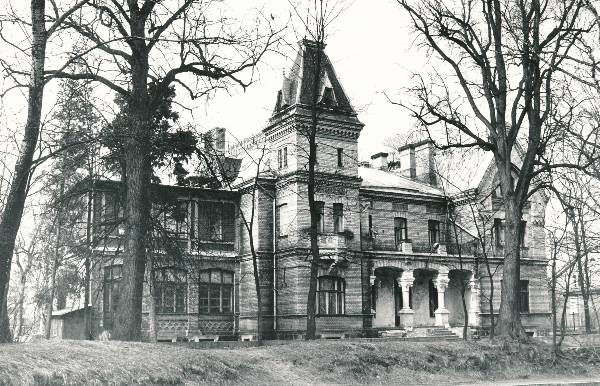 Tartu linnavaade, Veski tänav 1990a.