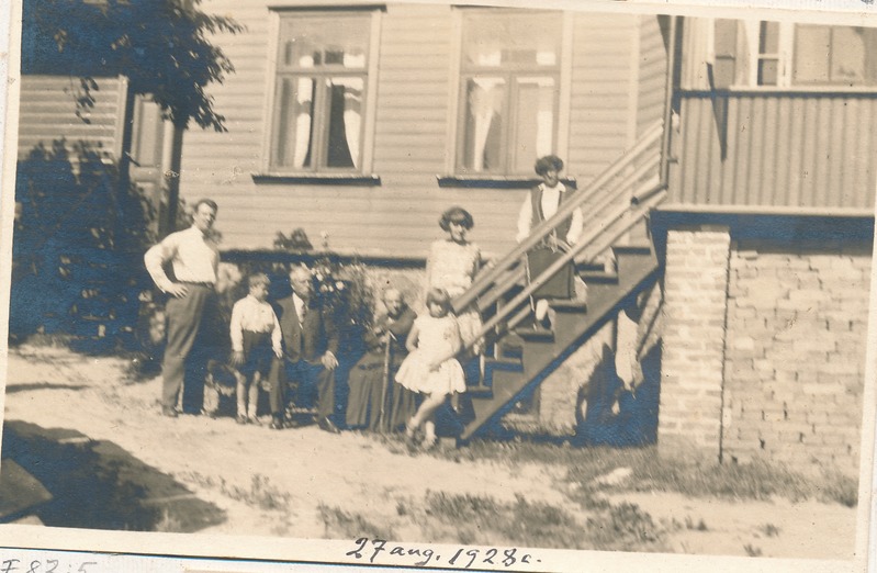 Georg Kallamis ja tema perekond 1928a.