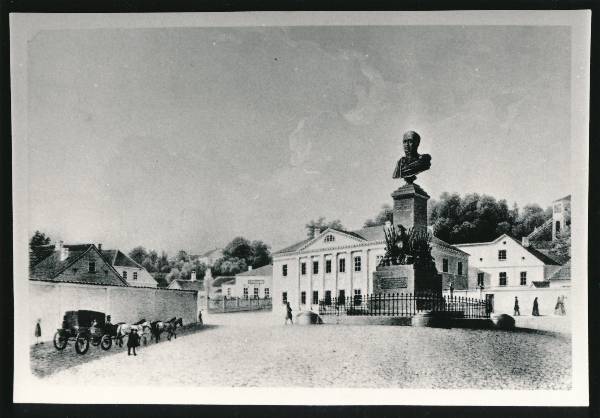 Fotokoopia. Barclay de Tolly mälestussammas Tartus.