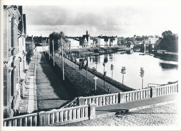 Tartu linnavaade. Kalda tn. 20. sajandi algus.