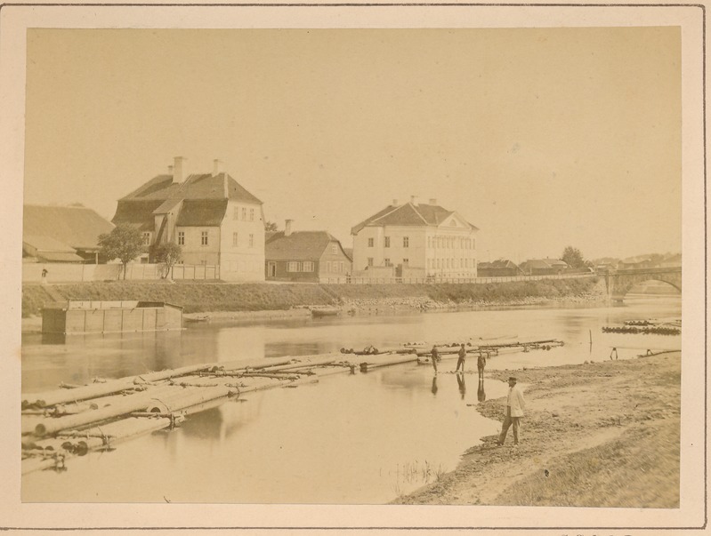 Tartus Emajõe-äärne piirkond 19-20 sajand.
