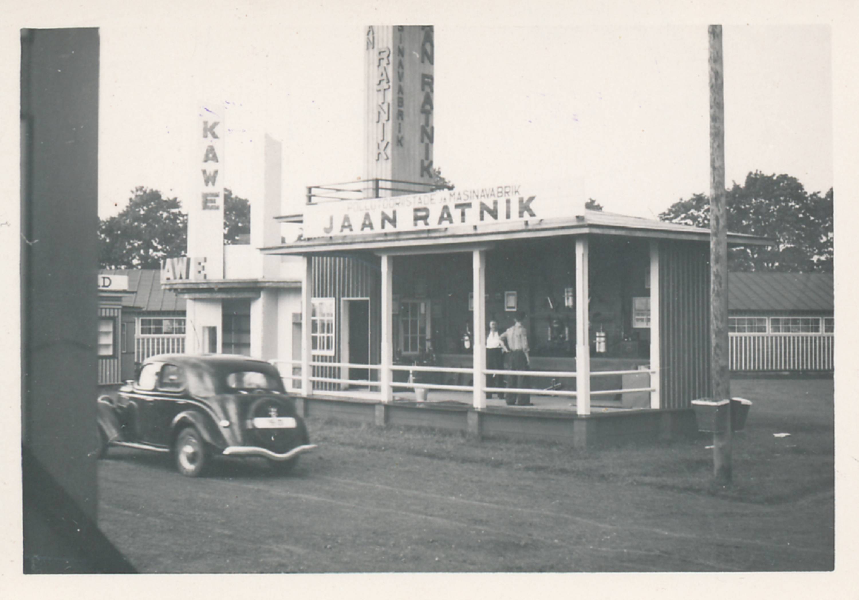 Tartu põllumajandusnäitus 1938.a. Näitusepaviljonid.