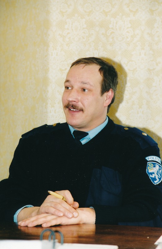 Tartu politseiprefektuur: politseikomissar Tarmo Stokkeby.