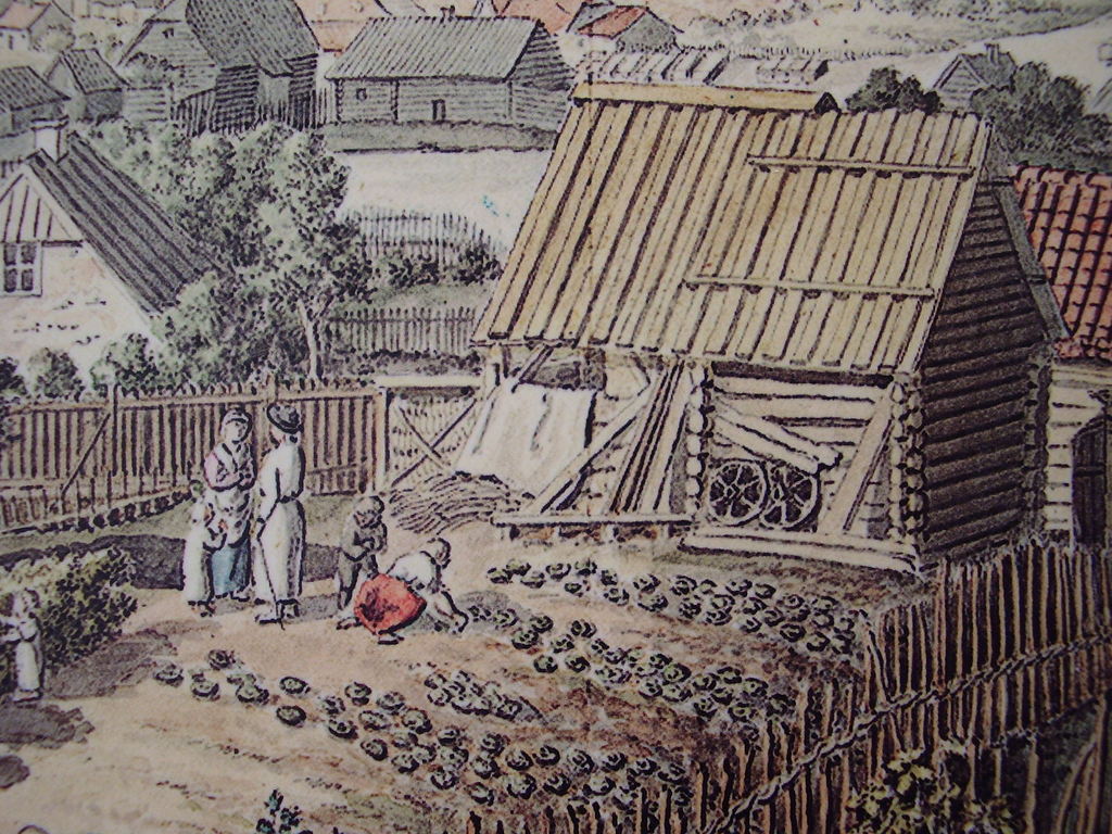 Christoph Brotze joonistusi ja käsikirju Eesti- ja Liivimaast". Vaade: Dorpat 1797, ees elamu ja aed (aiamaa) ülejõel. Tartu, 2006.