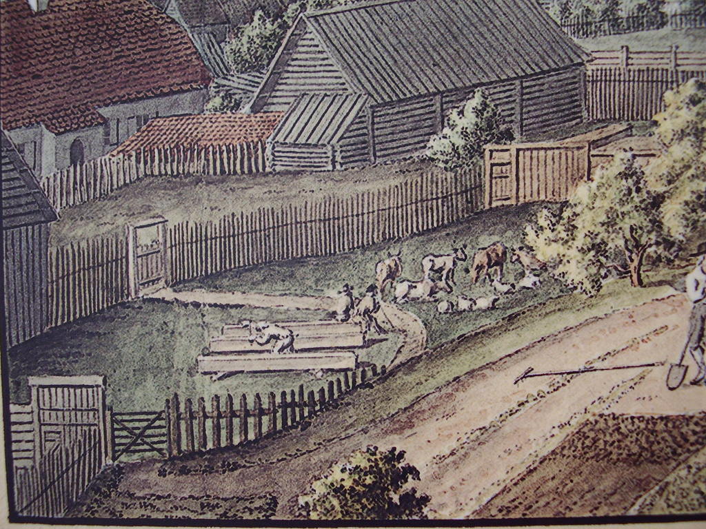 Christoph Brotze joonistusi ja käsikirju Eesti- ja Liivimaast". Vaade: Dorpat 1797, ees elamu ja hoov ülejõel. Tartu, 2006.