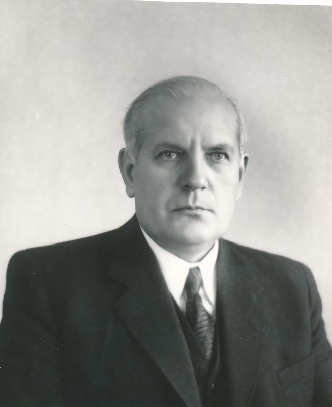 Portree: Alfred Koort. Tartu, 1940-1950.
TÜ rektor aastatel 1944-1951.